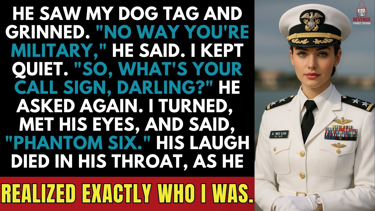 Морской котик в баре, чтобы посмеяться надо мной, спросил мой позывной, но мой ответ заставил его...