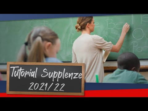 Tutorial Graduatorie Supplenze GPS 2021/2022