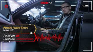 Elektronischer aktiver Auspuff für Porsche Taycan electric #ENGINEVOX