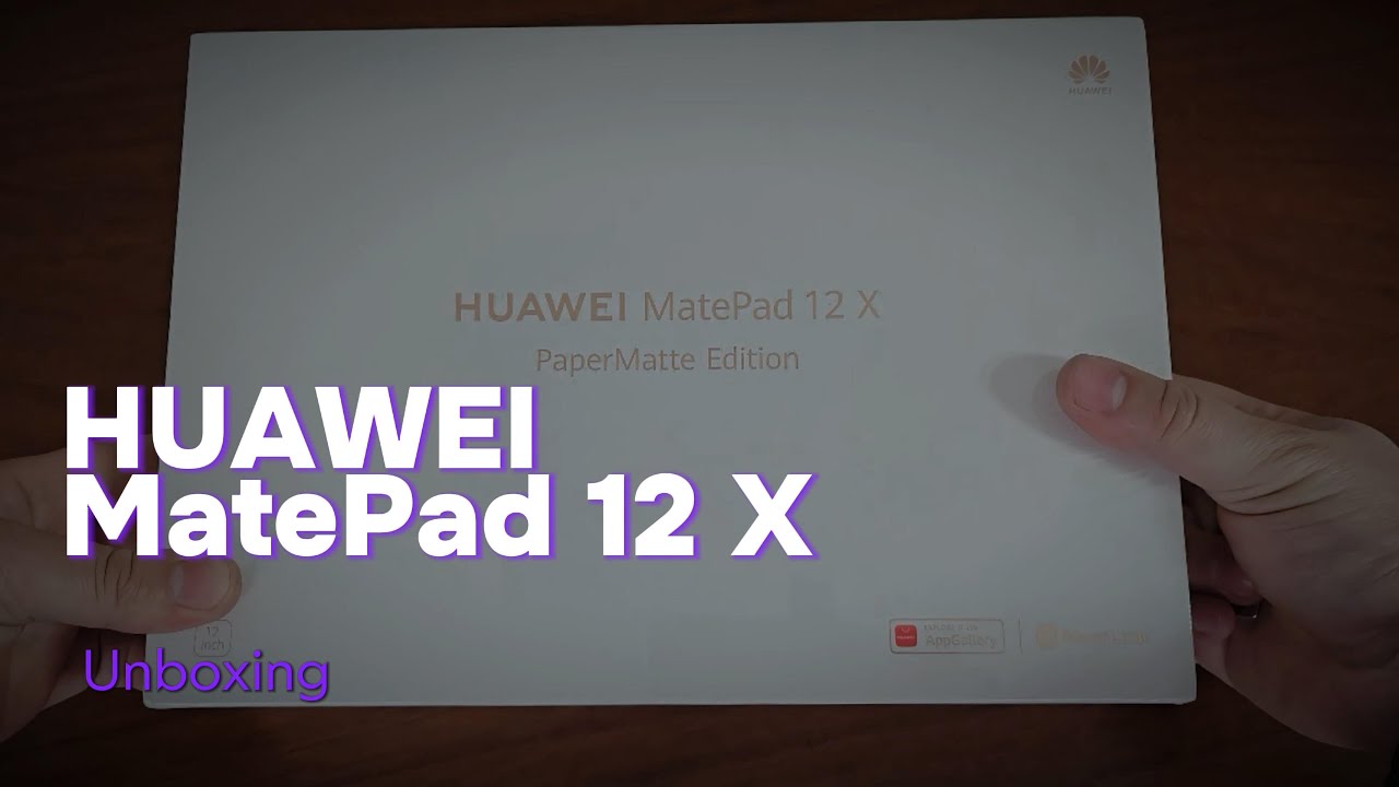 Unboxing Huawei MatePad 12 X - YouTube
