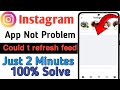 Instagram App Not Working today | Instagram nahi chal raha aaj | Net is not working on instagram