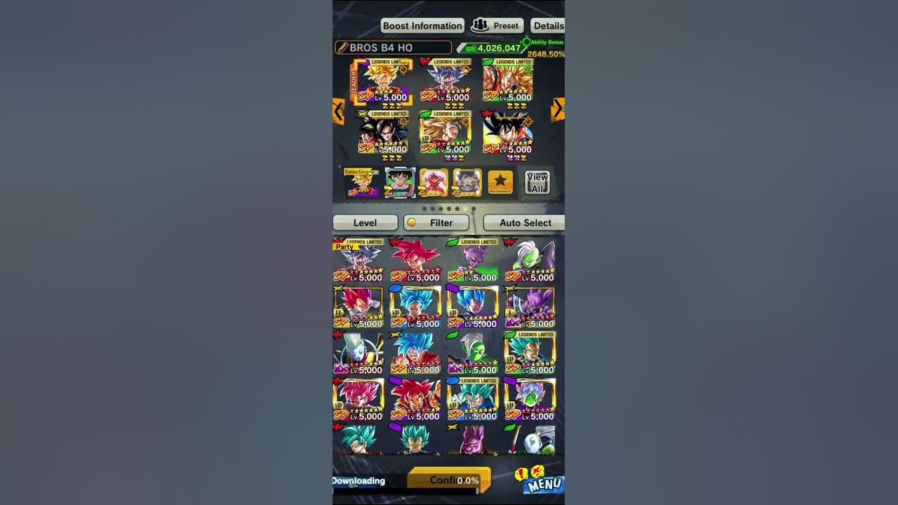 Quick 1 minute guide on how to get Z or Z+ equipment In DB Legends 
