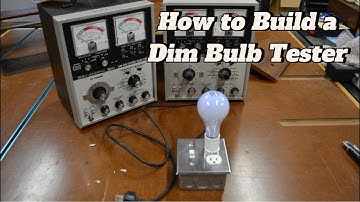 How to Make a Dim Bulb Tester (DBT) for Vintage Audio Repair | DIY Stereo Repair Guide