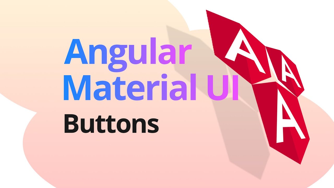 prieel Jood Manie Angular Material UI: Buttons - Codeible