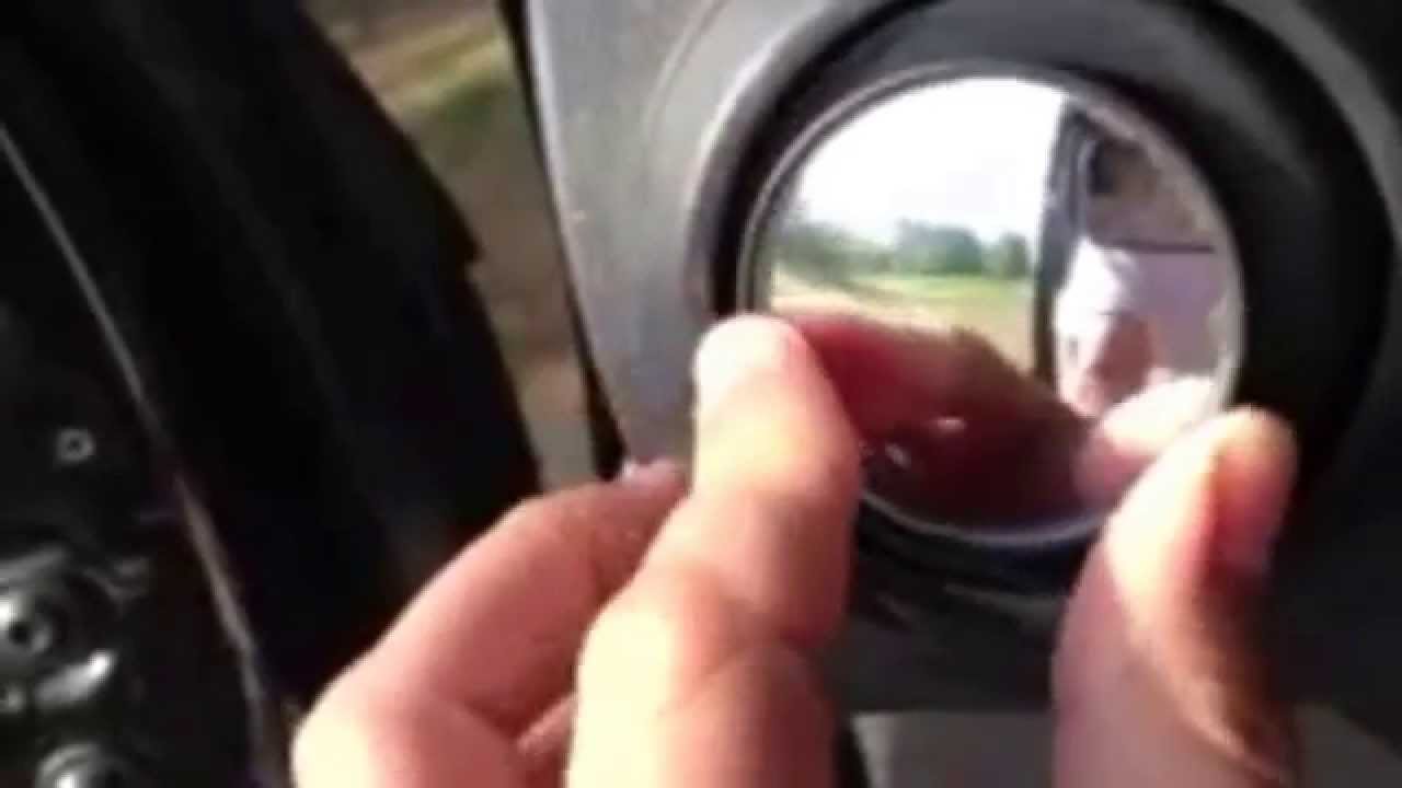 Blind Spot Mirrors On Jeep Wrangler Helps When Traveling With