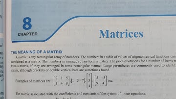 MATRICES EXERCISE 8 B CHAPTER 8 CLASS 10 ICSE MATHS