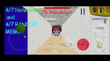 Robin Helps The Dark Baldi Android The Original Game!