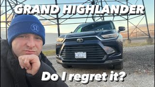 5 Things I HATE  My 2024 Toyota Grand Highlander XLE