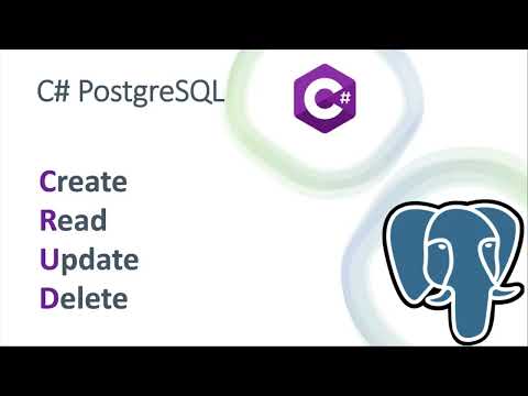 CRUD POSTGRESQL C# NET 6 ADO.NET