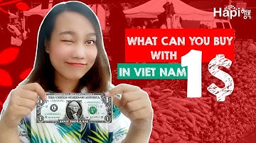 [ Hapi Go ] WHAT CAN YOU BUY with 1 USD IN VIETNAM  ???     MUA ĐƯỢC GÌ VỚI 1 USD Ở VN ???