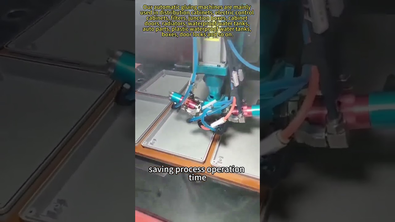 Switch box sealing machine 