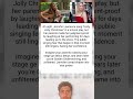 At eight, Jennifer Lawrence sang "Holly Jolly Christmas" in a school play, but her parents made her