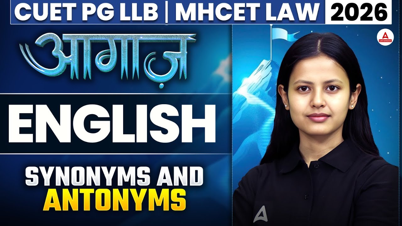 CUET PG LLB 2026 - English - synonyms and antonyms - CUET PG LLB ...