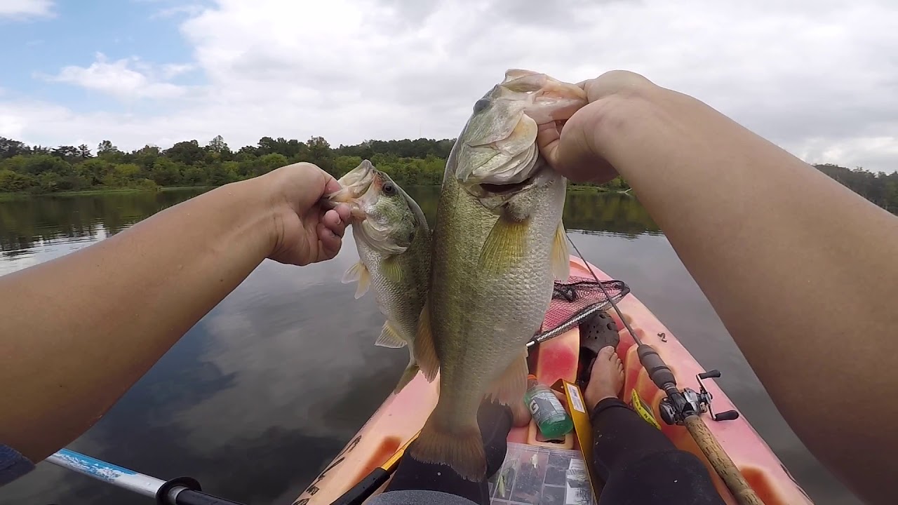 Randleman lake bass fishing (Giants Caught)!