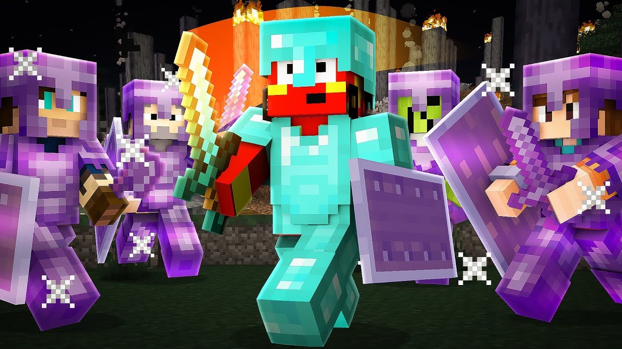 Vfth SOLO Speler VS Minecraft’s Dodelijkste Clan - YouTube