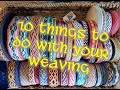 10 Things To Do With Your Tablet Woven Bands