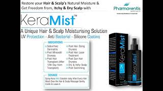 Keramist Scalp Hari Moisturizing Spray Solution