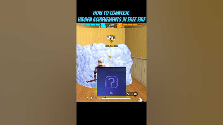 How to complete secret achievements  in free fire #shortsfeed #ffshorts