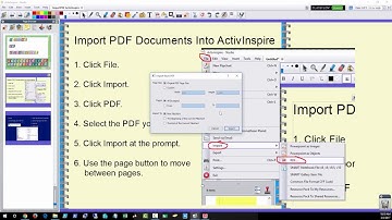 ActivInspire: Import a PDF and Use the Page Zoom Tool