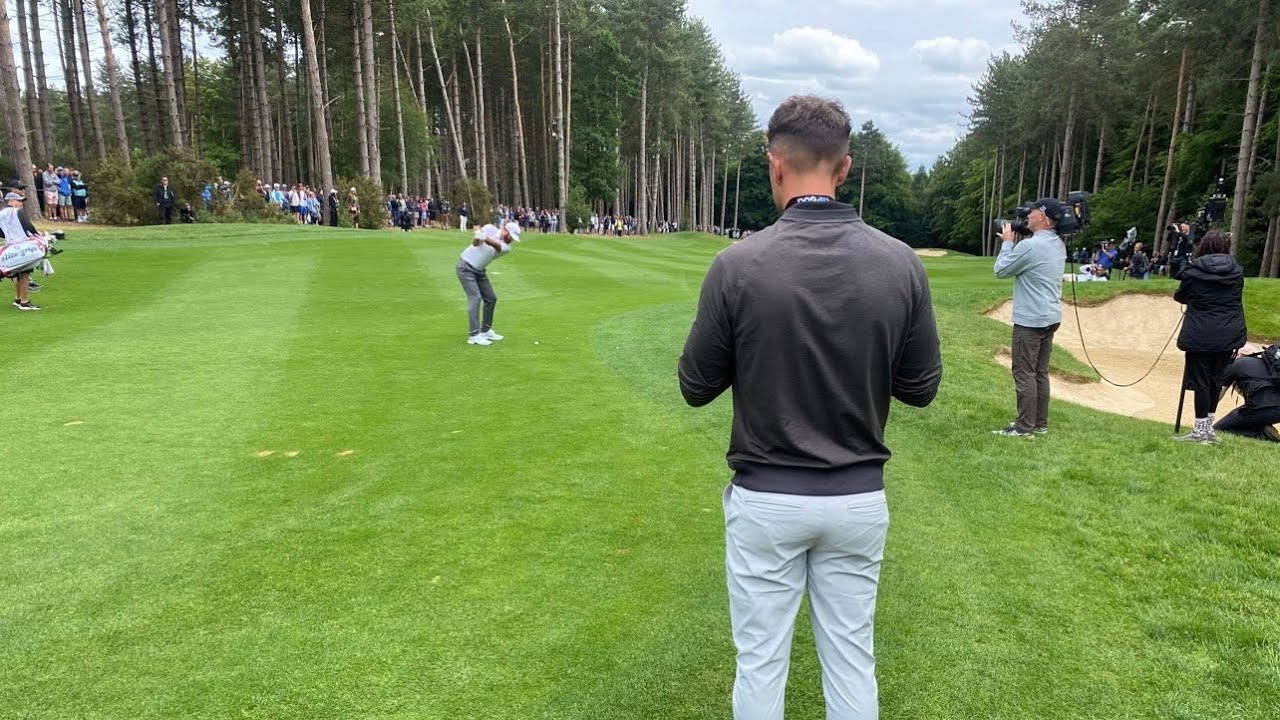 Filming Inside The Ropes at the LIV Golf Invitational!!! - YouTube