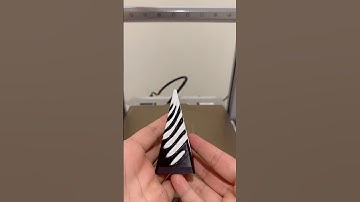 3D Printed Spiral Cone Fidget #asmr #3dprinting #reels #shorts #satisfying