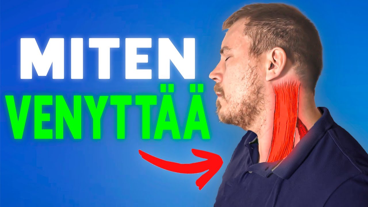 Voiko kaulan lihakset olla jumissa ja voiko kaulan lihaksia venyttää?