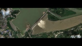 Le barrage des Trois Gorges face aux inondations les plus graves depuis sa construction, Chine