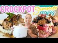 3 LIGHT AND EASY SUMMER CROCKPOT RECIPES | MUST TRY CROCKPOT RECIPES | EASY COOKING IDEAS