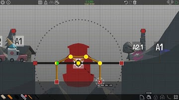 Poly Bridge 1-13 There And Back Again (HIGH RANK SOLUTION)