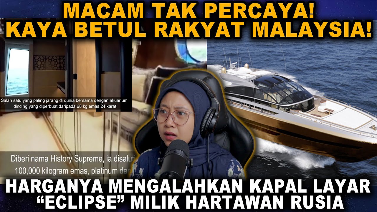 MACAM TAK PERCAYA❗❗KAPAL PALING MAHAL DI DUNIA INI MILIK RAKYAT MALAYSIA❗