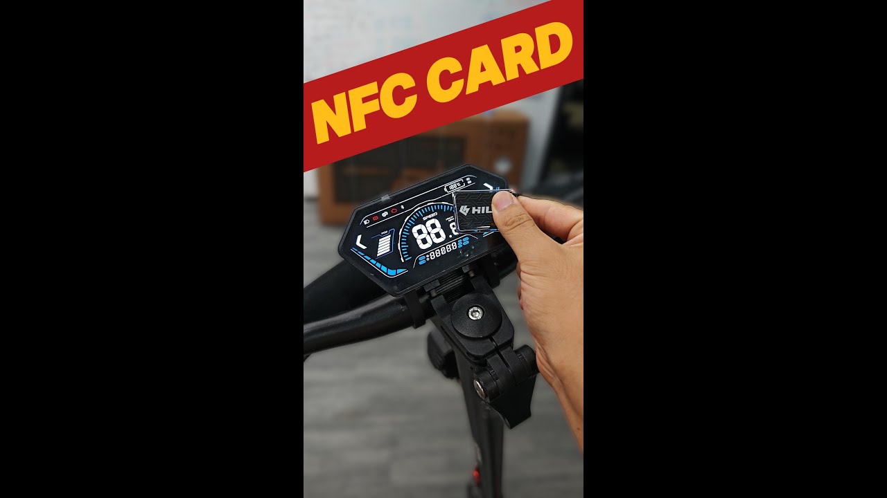 After-Sales Tutorial | Use HILEY’s NFC card to unlock your scooter instantly