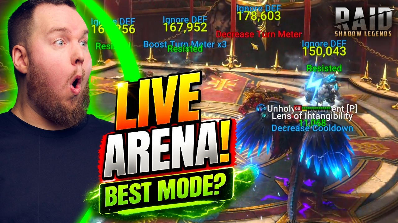 Live Arena is the BEST Mode in Raid Shadow Legends