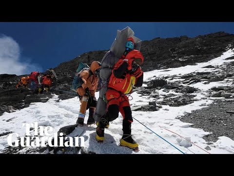 ‘We saved his life’: Nepali sherpa saves climber in rare rescue near Everest summit