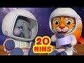 Two Brave Astronauts - పిల్లల కథ | Telugu Stories for Kids | Infobells