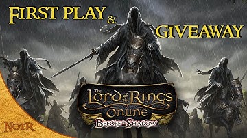 LOTRO Before the Shadow Expansion - LIVE First Play & Giveaway