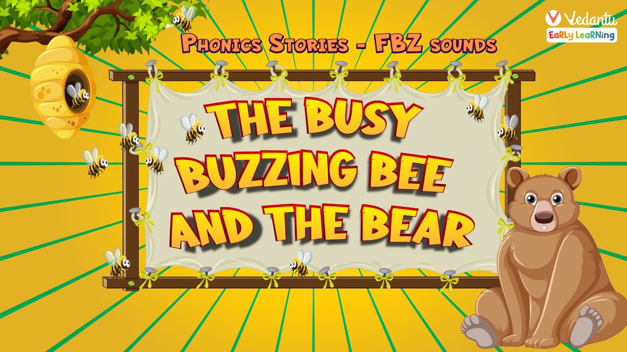 English Phonics Story F B Z Sounds Stories for Kindergarten