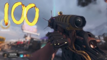 I got to Round 100 on Daybreak - Black Ops 3 Custom Zombies