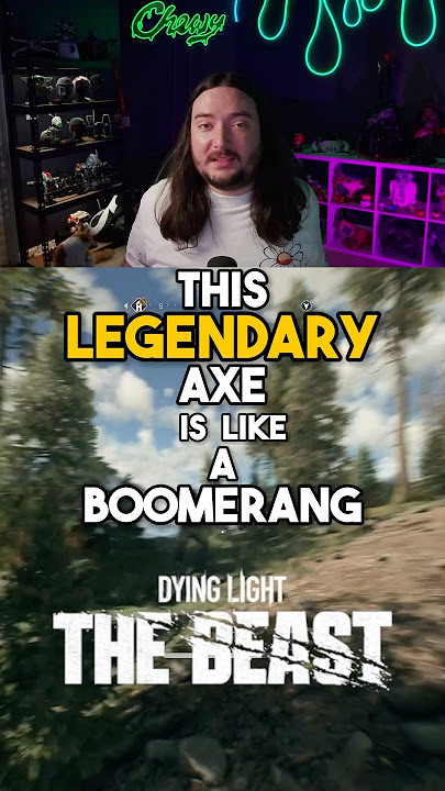 Legendary God Of War Axe in Dying Light The Beast! Boomerang Axe! #dyinglight #dyinglightthebeast