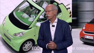 The new smart forease Premiere at the 2018 Paris Motor Show