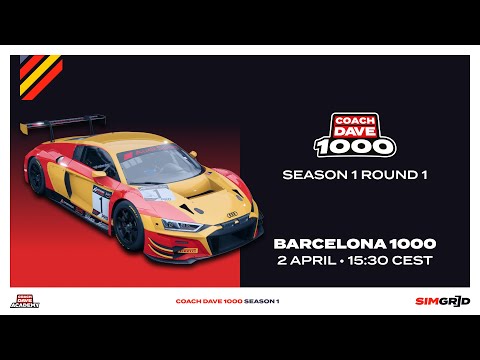 Coach Dave 1000: Round 1 - Barcelona 1000 - SimGrid