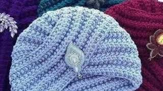 HOW TO CROCHET A turban HAT TUTORIAL