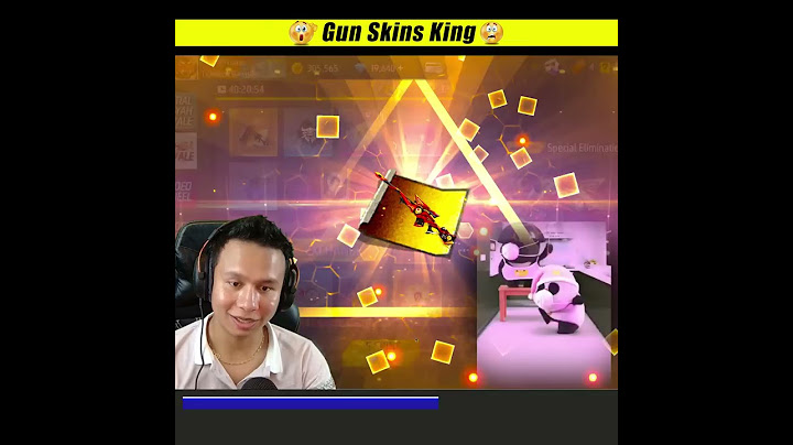 Gun Skins King with all Incubator Rare Items 😱 #shorts #tondegamer