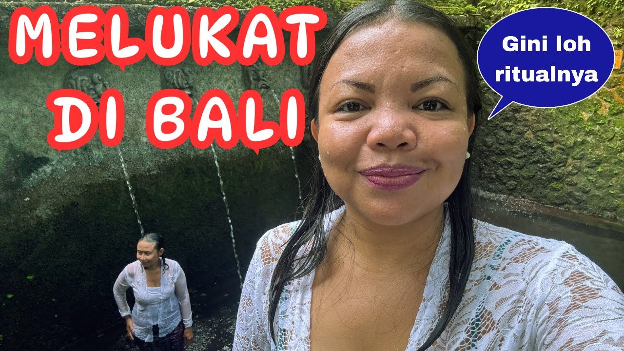 IKUT  MELUKAT DI BALI - RITUAL MEMBERSIHKAN DIRI UMAT HINDU DI BALI