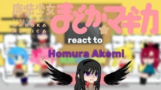 Madoka Magica react to Homura Akemi