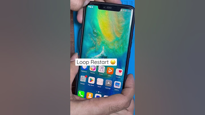 Huawei Mate 20 Pro Loop Restart Cpu  Problem 💔 #repair