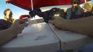 Washing Hands Before Boarding Boat, Baja Adventures Sunset Cruise Ship, 11 September 2014, Gopr8832