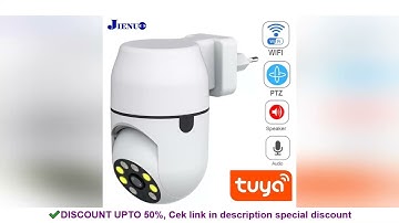 Tuya PTZ IP Camera Wireless Human Auto Tracking Cctv Security Surveillance Smart Cloud Color Night V