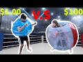 $1 VS. $100 BUBBLE BOXING MATCH