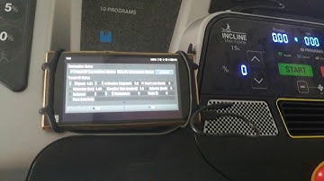 qdomyos-zwift on android: First run on Decathlon Intense Run!