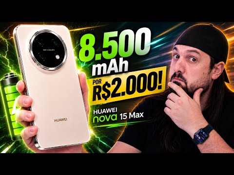 HUAWEI Nova 15 MAX: Unboxing e Hands On!